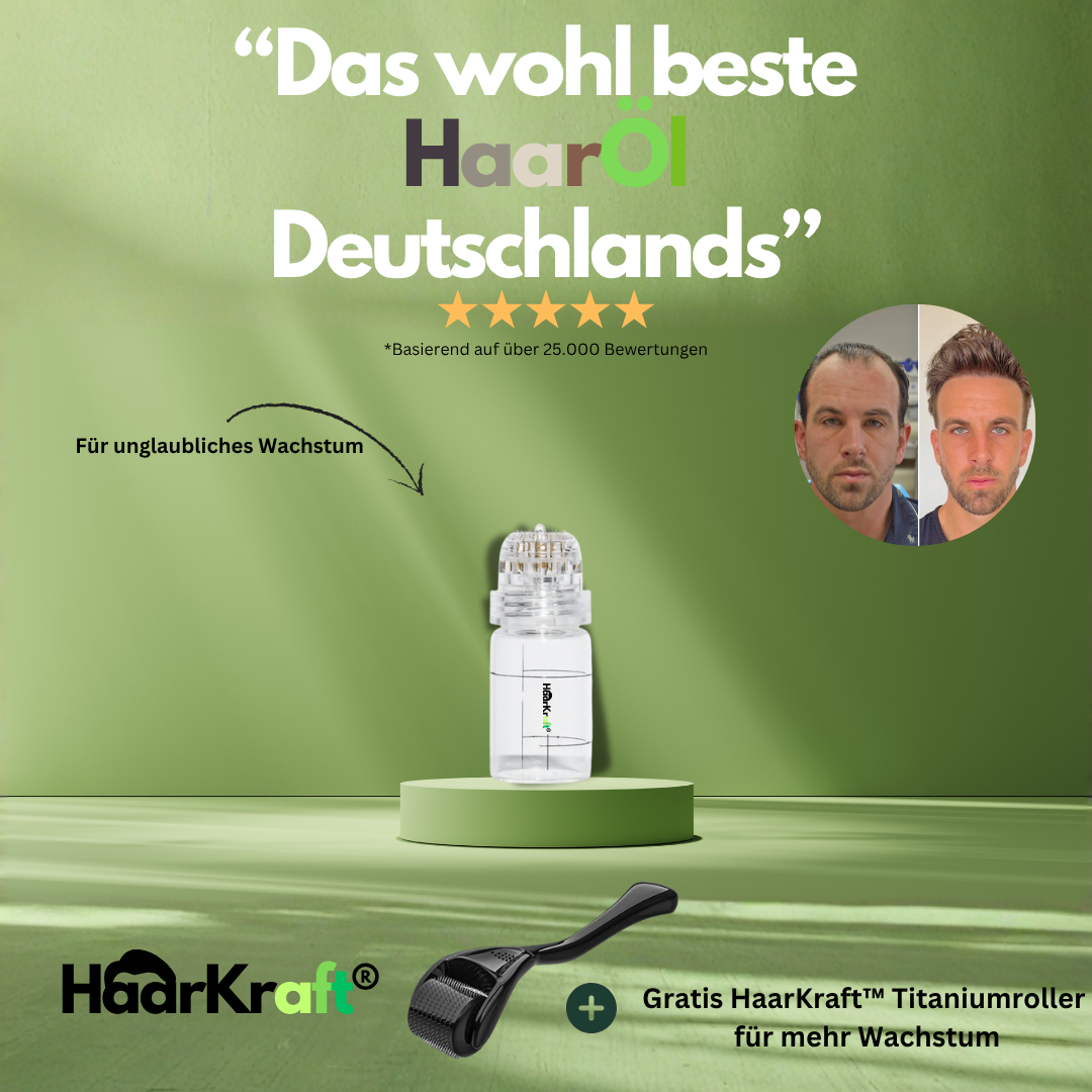 HaarKraft™ Exzellentes Haar Wachstumspaket